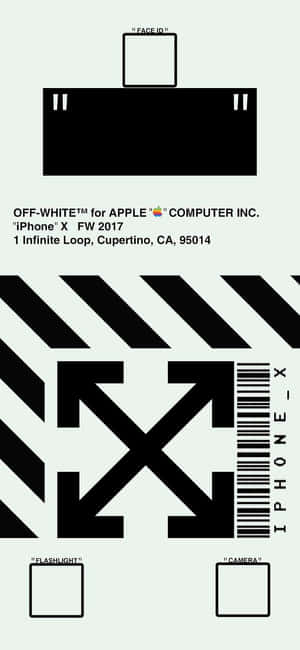 Off White iPad — iPhone Xs Fundal