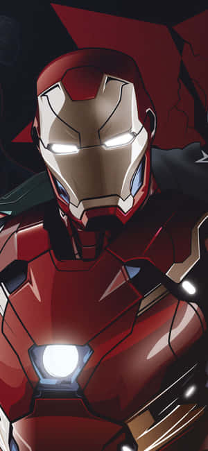 Iron Man Iphone X — Redmi Note 15 Fundal