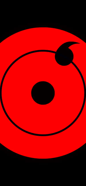 Sharingan minimalist — Vivo X500 Fundal