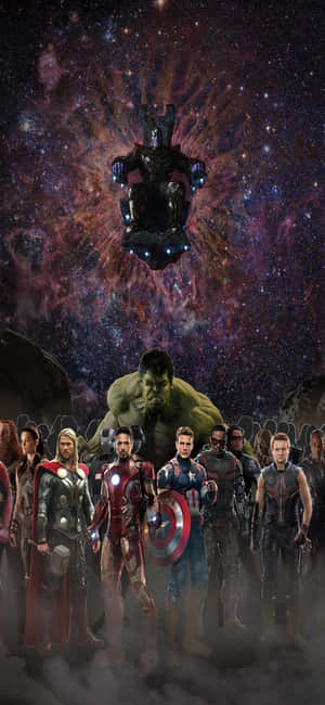 Iphone Xs Marvel's Avengers Fundal — Honor Play10A Fundal