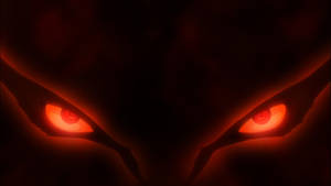 Ochii roșii anime Naruto — Anime Roșu Fundal
