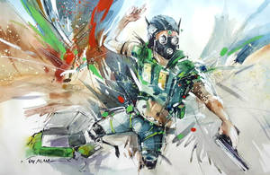Octane din Apex Legends în culori diferite