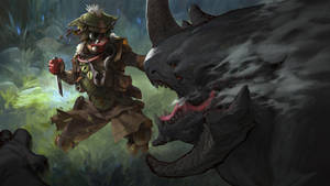 Octane din Apex Legends cu un animal
