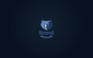 Fond de ecran Official Memphis Grizzlies Team Logo — Contrast scăzut Fundal