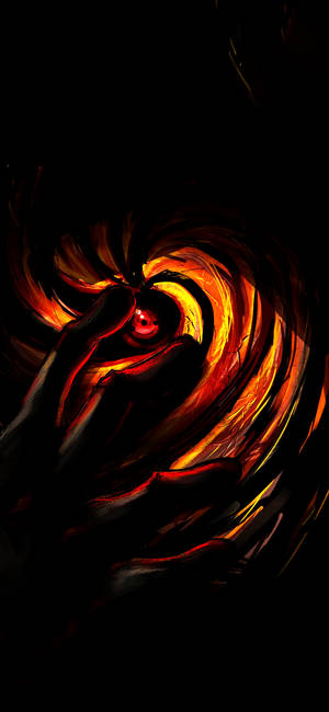 Oled Naruto Sharingan wallpaper — iPhone 11 Pro Fundal