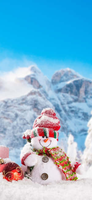 Christmas Snow — Oppo Reno15c Fundal