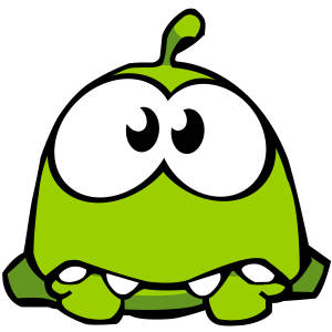 Fond de ecran Om Nom Broscuță Kawaii — Kawaii broască Fundal