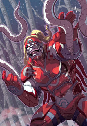 Omega Red: Amenințarea de Neeștit — Xiaomi Mix Fundal
