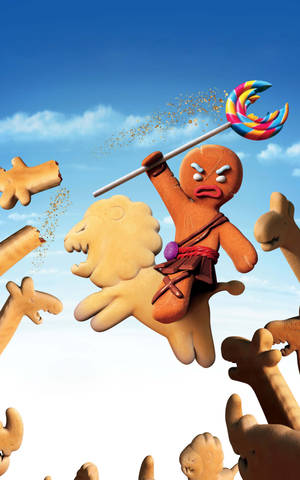 Omul Turta Dulce din Shrek wallpaper — Lenovo Tab Plus Gen 2 Fundal