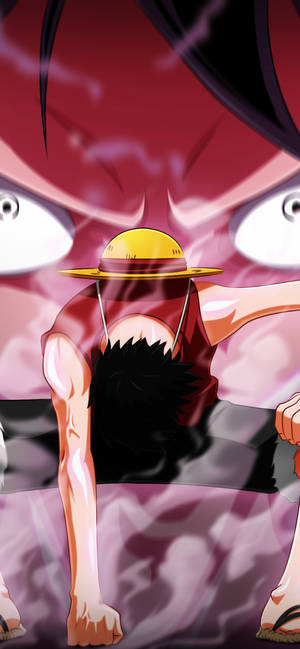 One Piece Telefon Luffy Pumnul pe Pământ