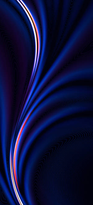Oneplus Curbe Albastre wallpaper — iPhone Air Fundal