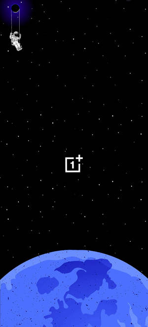 Oneplus Nord Logo In Spatiul Cosmic — iPhone 11 Pro Max Fundal