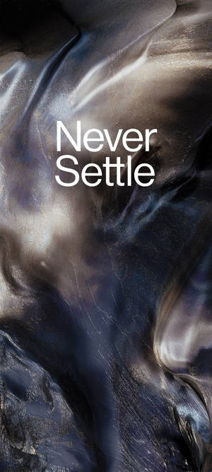 Oneplus Nord Never Settle Dropping Marble — iPhone 16 Fundal