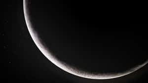 lună, semilună, suprafață lunară, spațiu, cosmos, astronomie, cer nocturn, corp ceresc, estetică SF, peisaj planetar