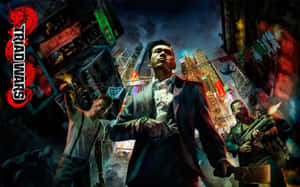 Fundal Sleeping Dogs — Câini adormiți Fundal