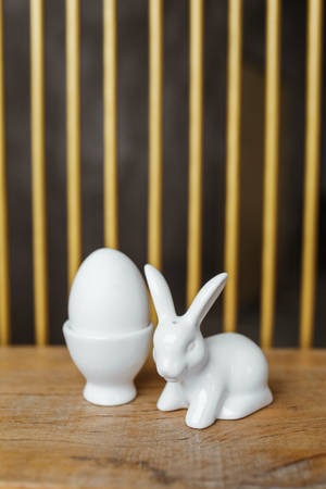 Ou cu Iepuras Ceramic — Huawei MatePad Fundal