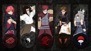 Panouri cu personaje Naruto live