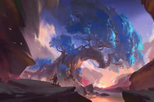 Fond Fantasy Art — MacBook Pro M3 Fundal