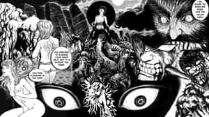 Fundal panel Manga — Panou manga Fundal