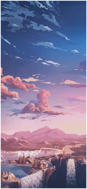 Imagini estetice anime — Moto E13 Fundal