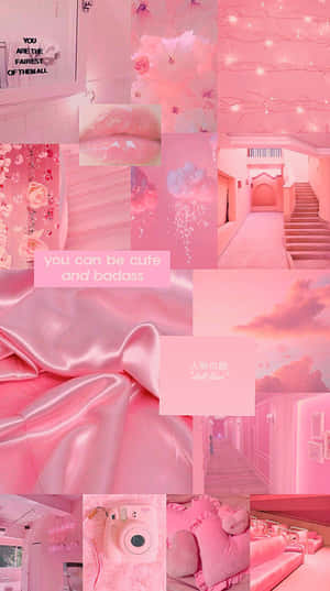 Imagini estetice roz pastel