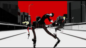 Persona 5 dans anime wallpaper