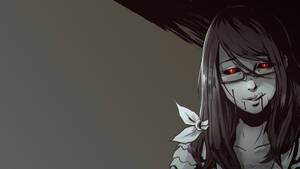 Fond de ecran cu personajul Rize Kamishiro din Tokyo Ghoul — Samurai japonez Fundal