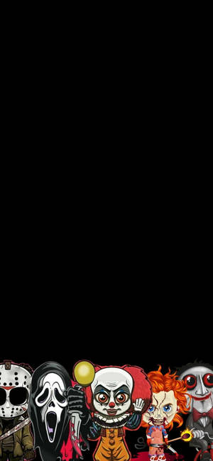 Villani Horror Animati wallpaper — iPhone 14 Pro Max Fundal