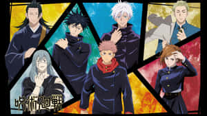 Toate personajele anime HD — Jujutsu kaisen Fundal