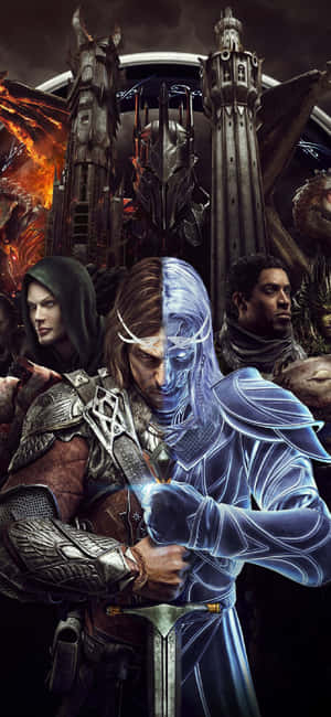 Iphone X Shadow Of Mordor Fundal — iPhone 17 Pro Max Fundal