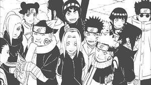 Personaje Naruto Ninja din Konoha fundal — Personaje naruto Fundal