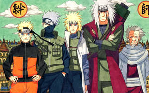 Fond de ecran Personaje Naruto Satul Konoha — Personaje naruto Fundal