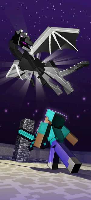 Imagini Personaje Minecraft — POCO M Fundal