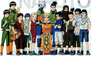 Personajele Naruto: Profesori și Elevi wallpaper — Personaje naruto Fundal