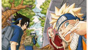 Fond de ecran Personajele Naruto Echipa 7 — Personaje naruto Fundal