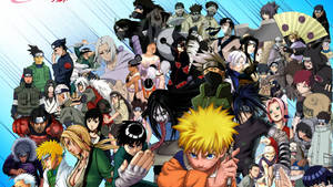 Personaje Naruto Shippuden, Kakashi, Sakura, Sasuke, Gaara, Itachi, Hinata, Tsunade, Jiraiya.