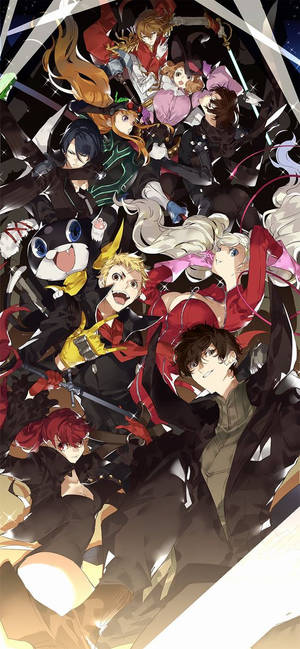 Persona 5 Telefon — Galaxy A08 Fundal