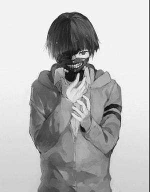 PFP Cool cu Băiat Anime Tokyo Ghoul — Personaje din tokyo ghoul Fundal