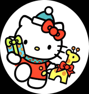PFP Crăciun Hello Kitty Sanrio — Hello kitty estetic Fundal