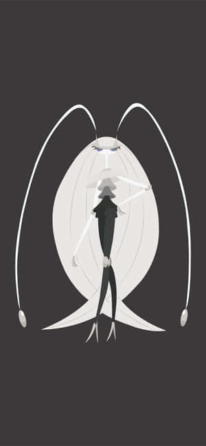 Pheromosa pe fundal gri închis — Samsung Galaxy S20 Fundal