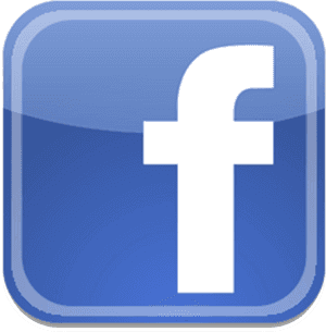 Pictograma clasică Facebook — Albastru închis Fundal