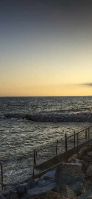Fond Malibu iPhone XS — iPhone 11 Pro Max Fundal