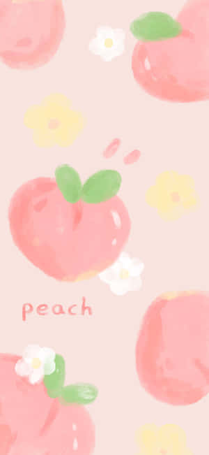 Cute Peach — Galaxy A27 Fundal