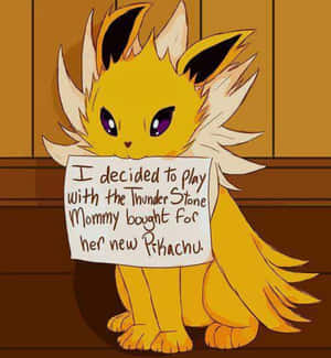 Imaginați amuzante cu pokemoni — Galaxy Z Flip 8 Fundal