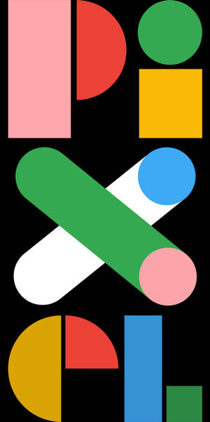 Fond de ecran Pixel 4 Google Implicit