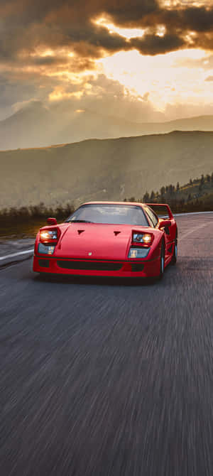 Mașini Ferrari Cool — Honor Play 80 Pro Fundal