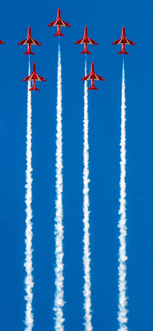 Iphone Xs Max Small Planes Background — POCO M8x Fundal