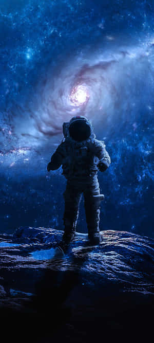 Fond astronaut — 20:9 Fundal