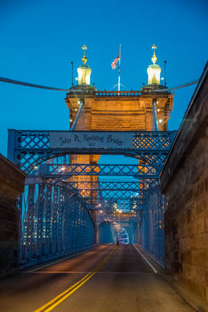 Podul John A. Roebling Kentucky — Xiaomi Pad 7 Ultra Fundal