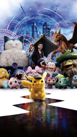 Pokemon PFP Detectivul Pikachu — Pokemon iPhone Fundal